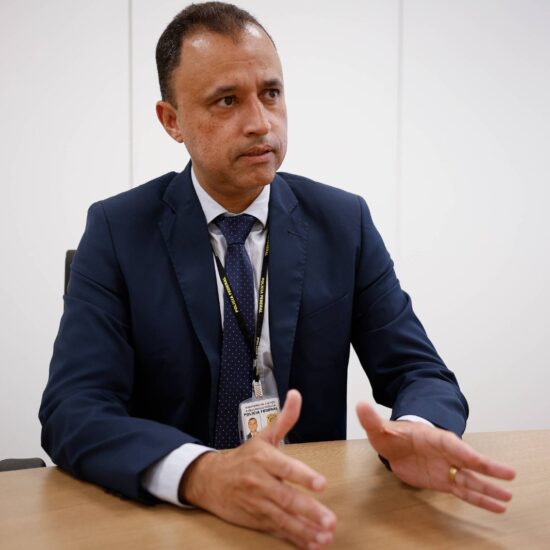 Dr. Cristiano Campidelli, coordenador-geral de Controle de Serviços da Polícia Federal.